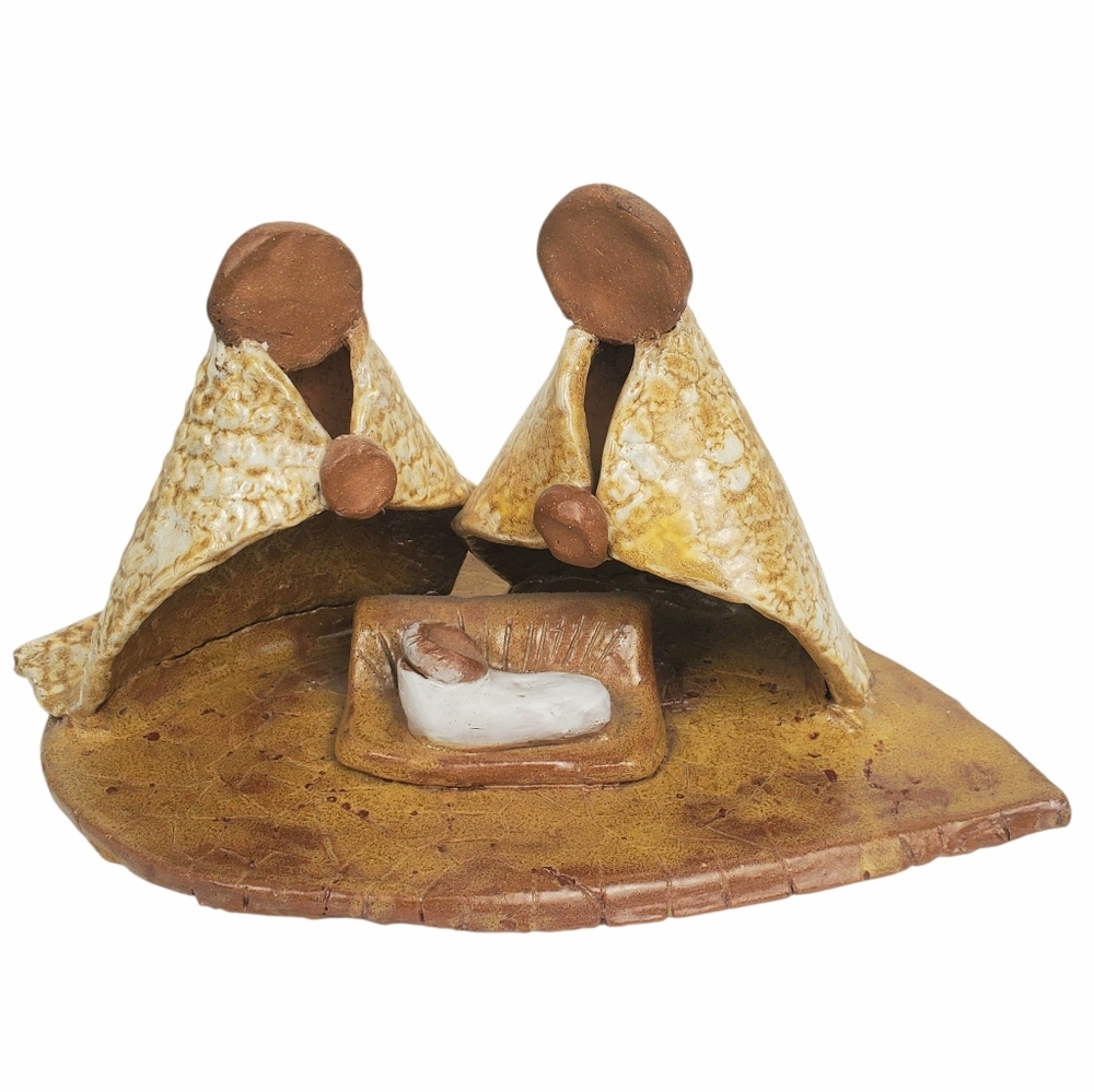 Handcrafted Nativity Ceramic Figurine
